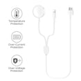 thumbnail image 1 of 2 in 1 Wireless Magnetic Charging for iphone 14/13/12 and  i Watch 8/7/6/5/4/3/2/1, 1 of 7