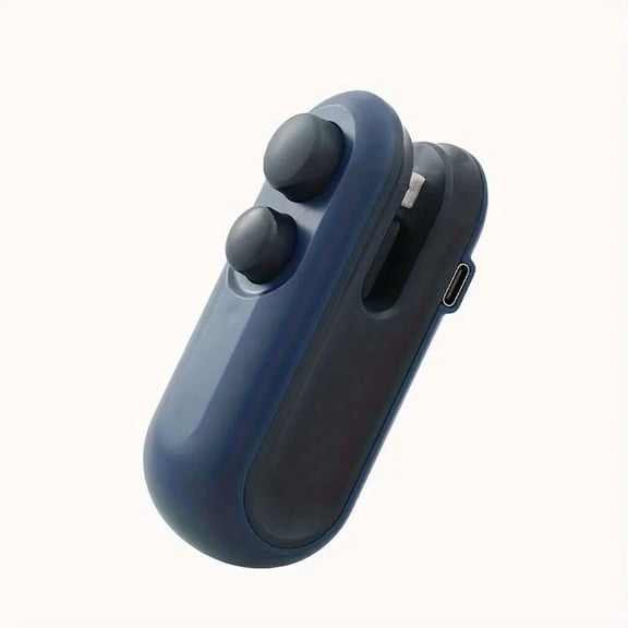 2 in 1Heat USB Rechargeable Bag Selaer,Snack Mini Snack Bag Sealing Machine,Plastic Electric Bag Sealers,Keep Food Fresh,Portable Sealer Picnics.