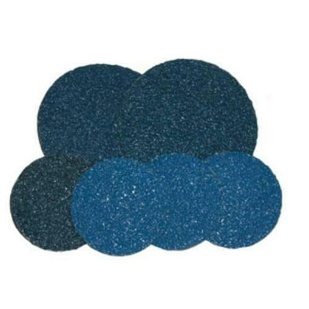 2 in. 24 Grit Blue Zirconia Mini Grinding Disc