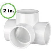 2 in. 4 Way LT PVC Pipe Fitting