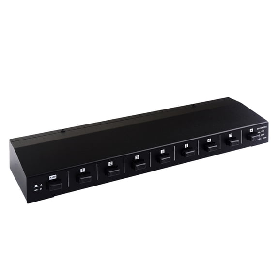 2 in 8 out Passive Amplifiers Speaker Switcher Comparator Switching Solution