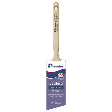 2 in. Bedford CT Poly Angle Sash Household Paintbrush, Polyester