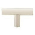 thumbnail image 1 of 2 in. Brass Bar Cabinet Knob, Satin Nickel, 1 of 1