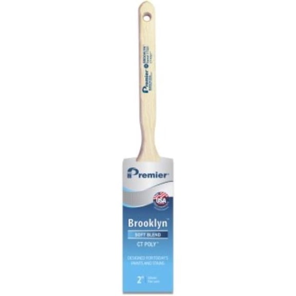 2 in. Brooklyn Flat Sash CT Poly Brush