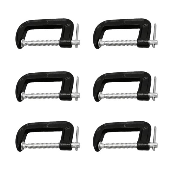 Durablity 2 in G Clamp With Resistant Finish Secure Grip For DIY Projects Home Repair