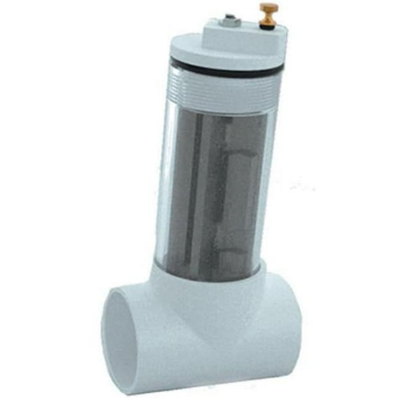 2 in. Clear PVC InLine Anode