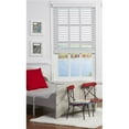 thumbnail image 1 of 2 in. Cordless Faux Wood Blind, White - 60 x 48 in., 1 of 1