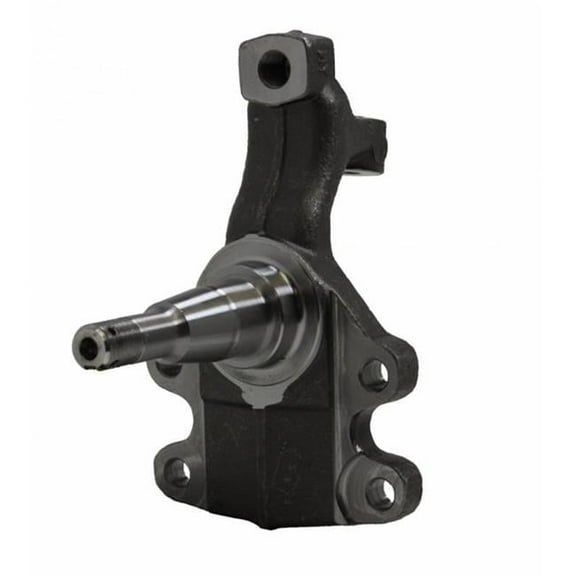 2 in. Drop Disc Brake Spindle for 1964-1972 Ford F-Body, 1967-1969 & 1969-1974 X-Body GM A-F-X-Body, Black - Set of 2