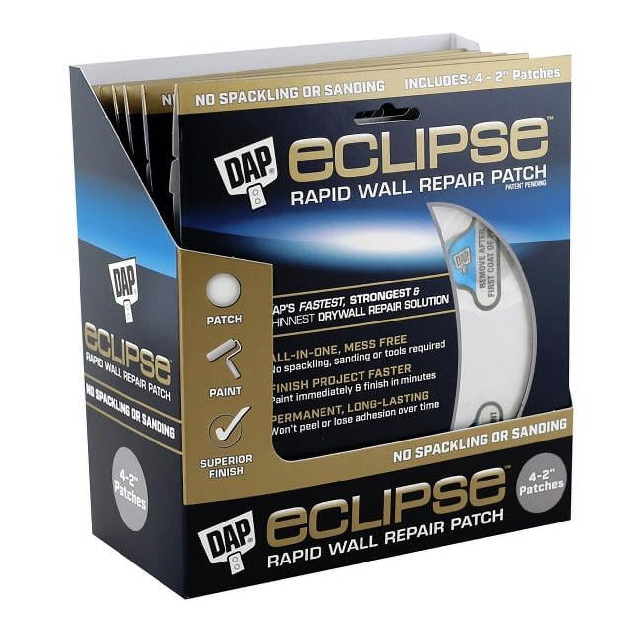 2 in. Eclipse Rapid Wall Repair Patch - Pack of 6