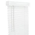 thumbnail image 1 of 2 in. Faux Wood Cordless Blinds, White - 60 x 60 in., 1 of 1