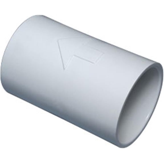 2 in. Flapper Check Valve Body - White