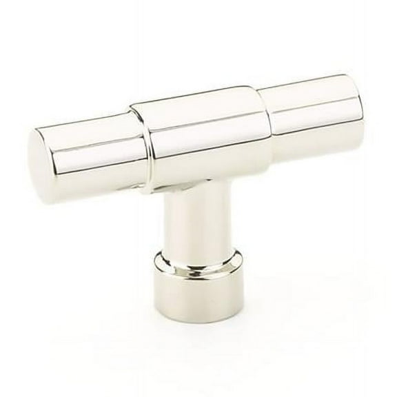 2 in. Jasper Finger Pull Cabinet Knob, Bright Nickel