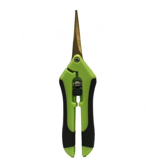 2 in. Micro Tip Curved Blade Non-Slip Comfort Grip Pruning Snips (3-Pack)