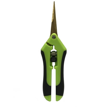 2 in. Micro Tip Straight Blade Non-Slip Comfort Grip Pruning Snips