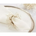 thumbnail image 1 of 2 in. Pearl Napkin Rings, Natural - Set of 4, 1 of 1
