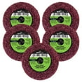 thumbnail image 1 of 2 in. Quick Change Surface Prep Pad - Medium Grit - Pack of 5, 1 of 1