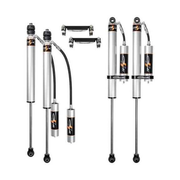2 in. Rear 4.5 & 5.5 in. Lift Front & Rear Shock for 2005-2022 F250 & 350 4x4