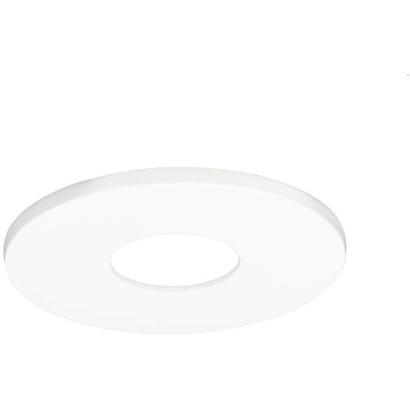 2 in. Round Pinhole Trim Downlight, White
