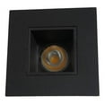 thumbnail image 1 of 2 in. Square LED Downlight, Black - 3000K, 1 of 1