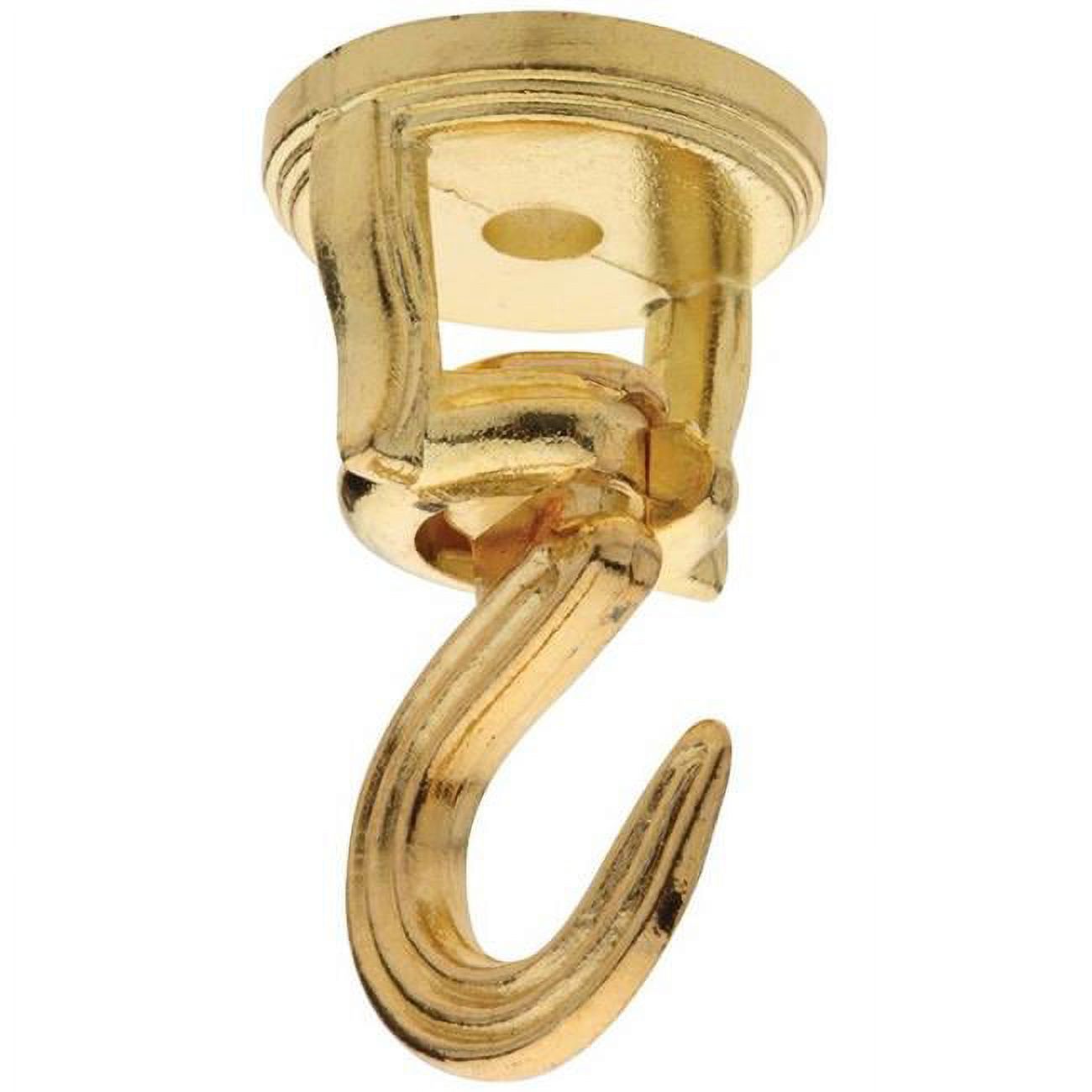 2 in. Swivel Swag Hook Die Cast, Brass
