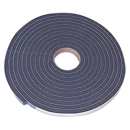 2 in. Tape Case Paper Roll, Black - Case of 16
