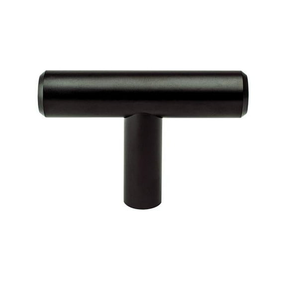 2 in. Tempo Cabinet Knob, Black