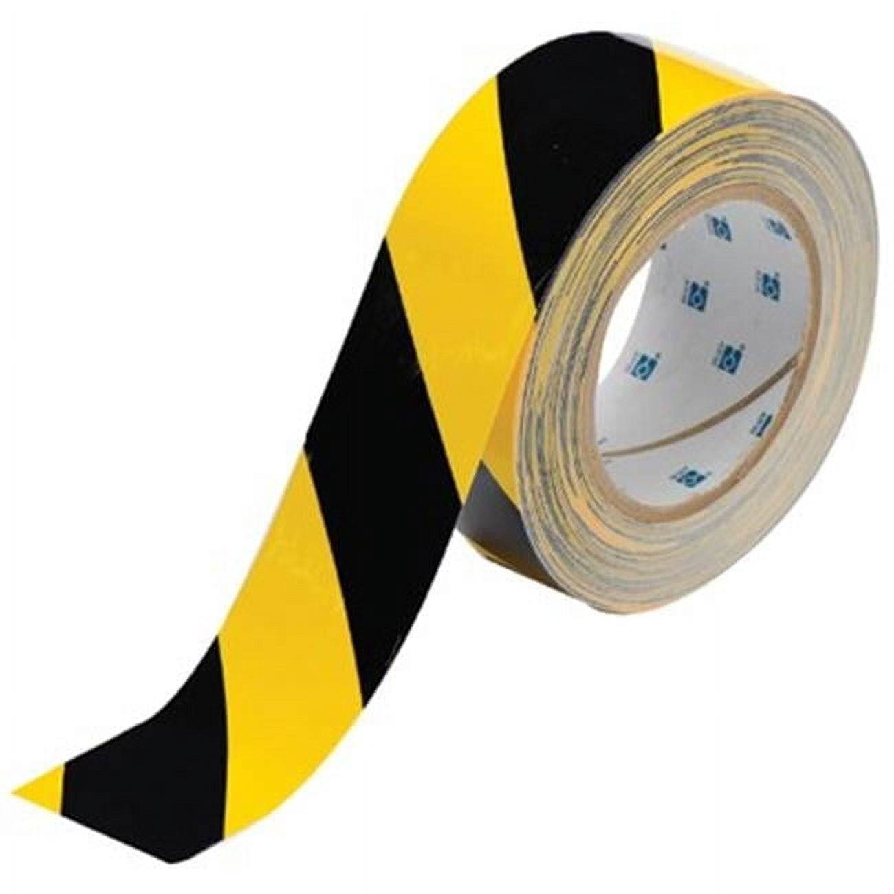 2 in. X 100 ft. B514 Blk- Ylw Floor Tape