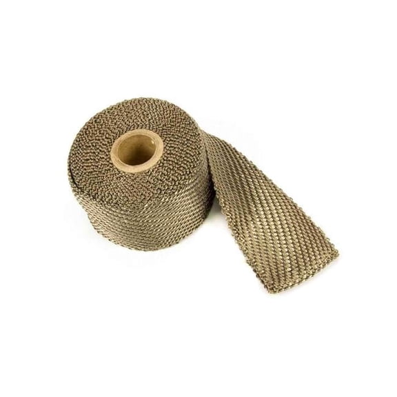 2 in. x 15 ft. Titanium Exhaust Wrap