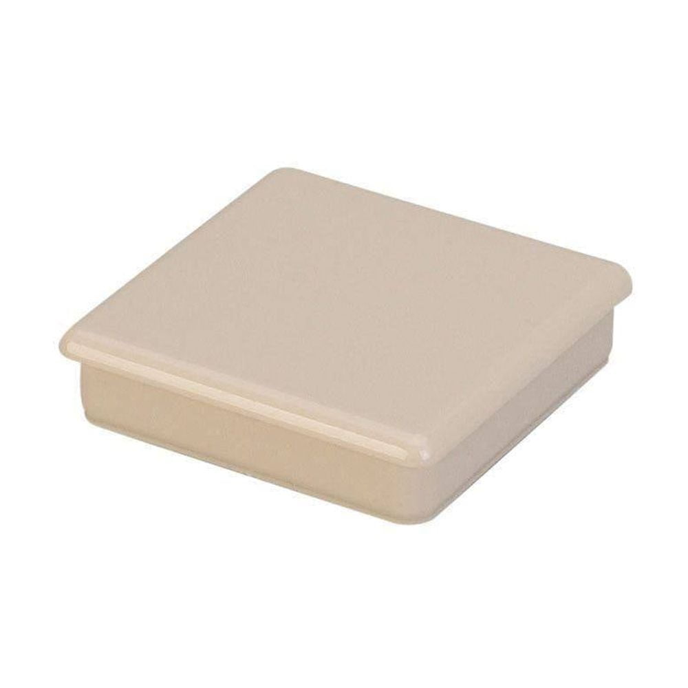 2 in. x 2 in. Navajo White Plastic Square Post Cap - Walmart.com