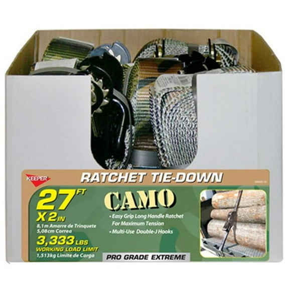 2 in.x 27 ft. Camo Ratch Tie Down