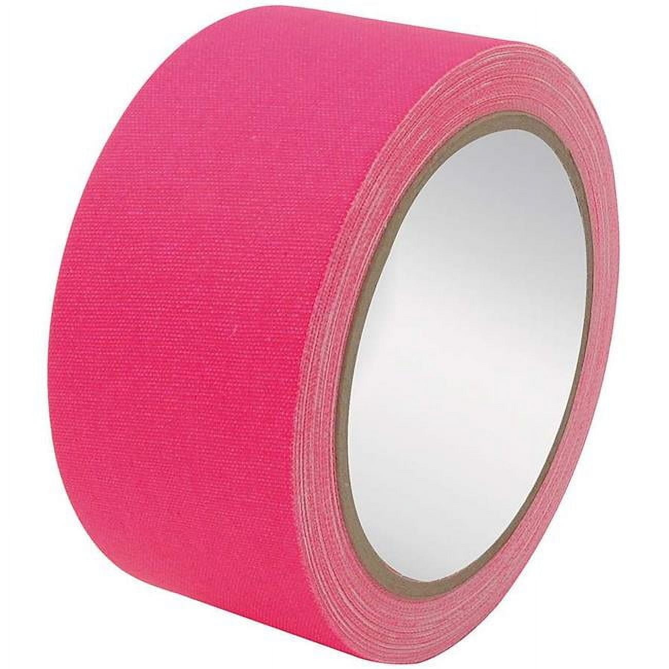 2 in. x 45 ft. Gaffers Tape, Fluorescent Pink