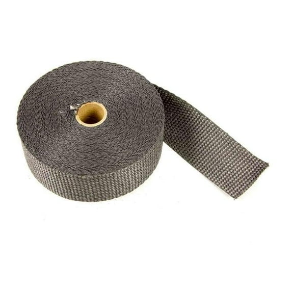 2 in. x 50 ft. Fiberglass Exhaust Wrap, Black
