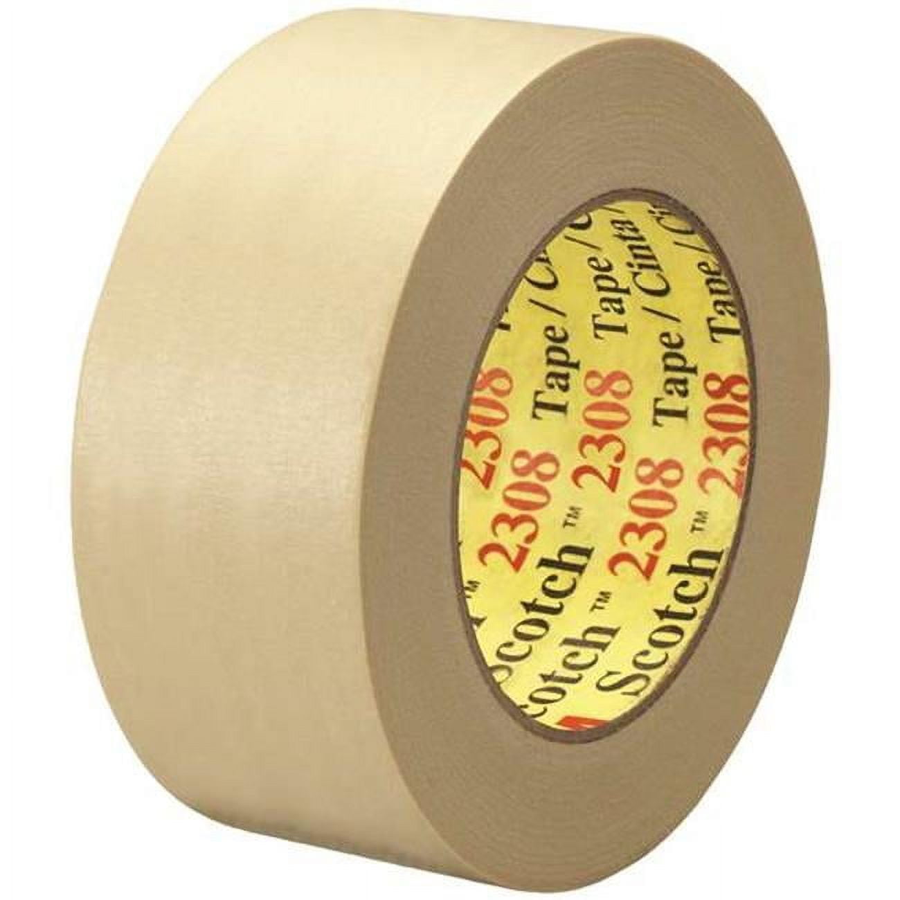 2 in. x 60 yards 2308 Masking Tape - Natural - Case of 24