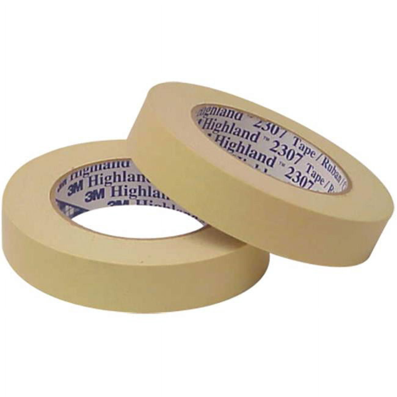2 in. x 60 yds. 3M- 2307 Masking Tape - Natural