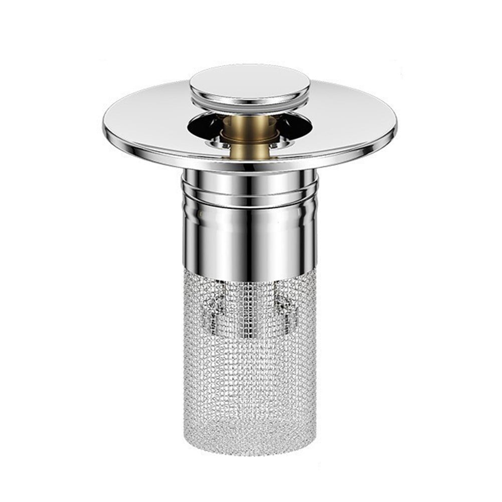 2 in1 Kitchen Sink Drain Strainer Sink Stopper Filter Bathroom Sink Drain Filter 1pc - Walmart.com