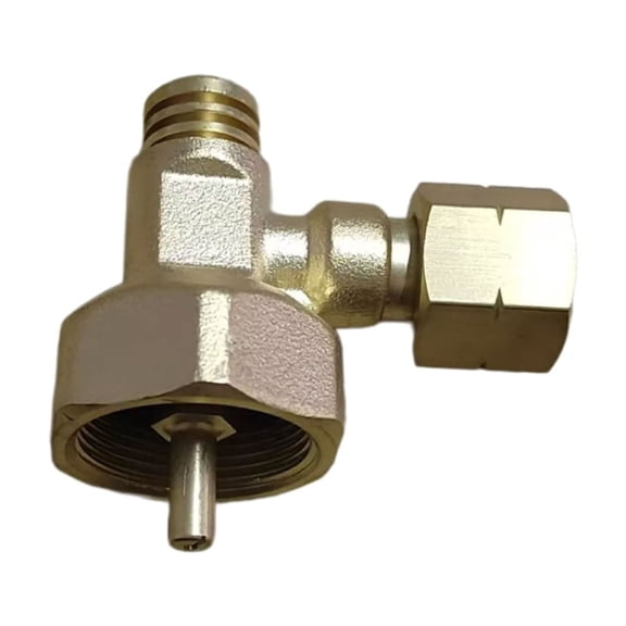 2 in1 Propanes Adapter Extension Split Furnaces Adapter 2 Outputs Tanks Conversion Distributor Conversion Head