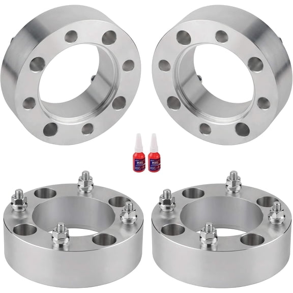 2 inch 4x137 Wheel Spacers for CAN-AM Defender Outlander Commander Kawasaki Mule, 4PCS 4x137mm Wheel Spacer with 10x1.25 Studs & 110mm Bore