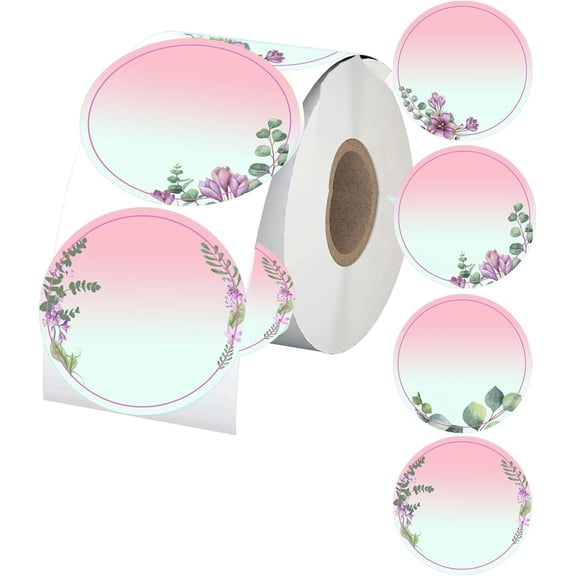 2 inch Direct Thermal Labels Round Circle Color-Code Dot Labels Holiday Personaliz for Thermal Label Printer Color Dot Shipping Label Printer for 500 count Roll