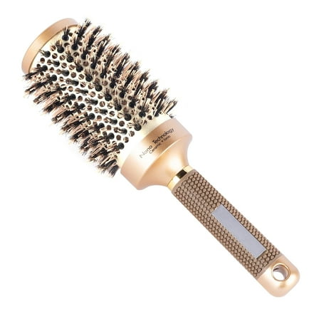 2 inch Extra Long and Wide Round Hair Brush for Blow Drying, Round Hair Brush for Blow Drying, Styling, Curling, Ion Thermal Barrel to Eliminate Frizz,Round Brush Enhance Texture