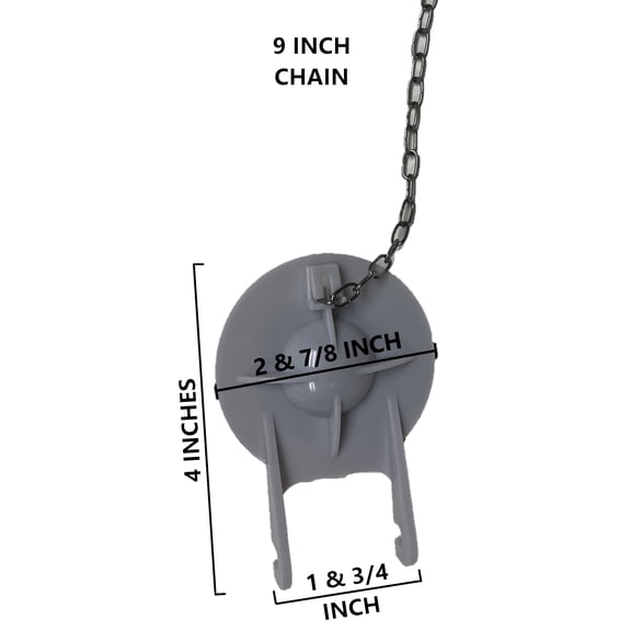 2 inch Hardbody Toilet Flapper Upgrade by NuFlush