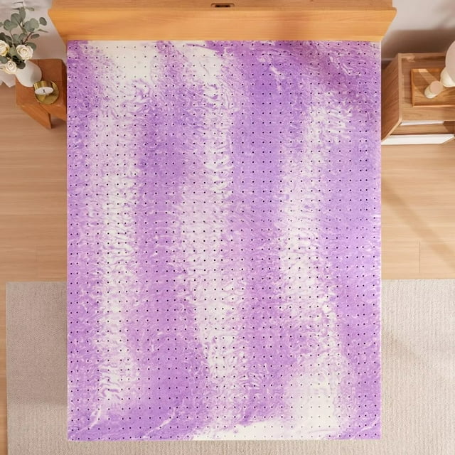 2 inch Mattress Topper Full Size, Cooling Gel Memory Foam Bed Topper