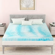 2 inch Memory Foam Mattress Topper Full Size,for Pressure Relief for Back Pain, Soft & Breathable