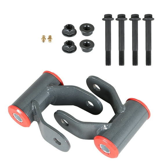 2 inch Rear Drop Kit Lowering Steel Shackles Fit for Dodge Ram 1500 4x2 4x4 2002-2008