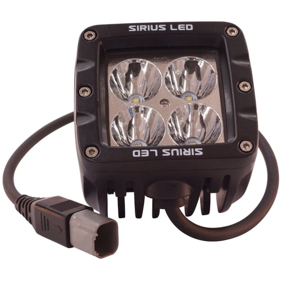 2 inch SIRIUS Pro LED Driving Light: Spot Flood, Truck, 4x4, ATV, Boat