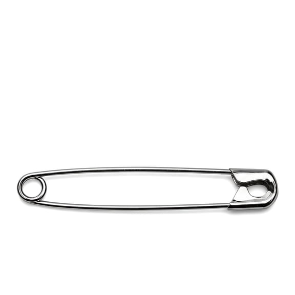 2 Inch Safety Pins, 200Pcs Large Heavy Duty Safety Pins, Steel Wire Pins for Clothes, Diapers, Craft, Sewing, Tagging - Rust Resistant