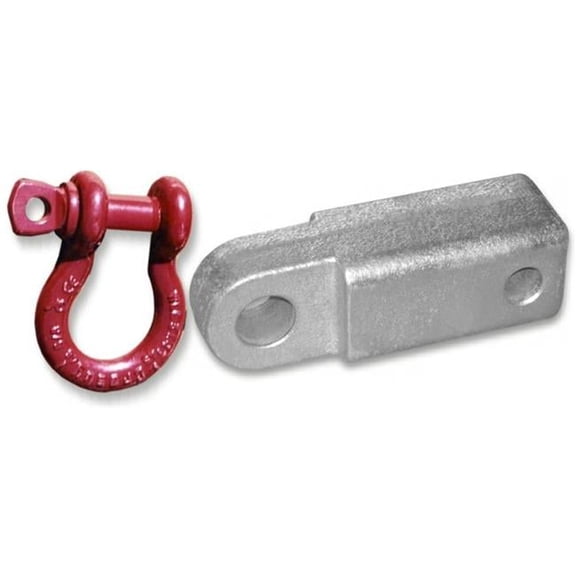 2 inch Steel Receiver Bracket w/ CROSBY McKISSICK D-Shackle (OFF-ROAD RECOVERY)