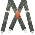 thumbnail image 1 of 2 inch Suspenders For Men Heavy Duty With Clips X-Back Elastic Adjustable Brace, 1 of 1