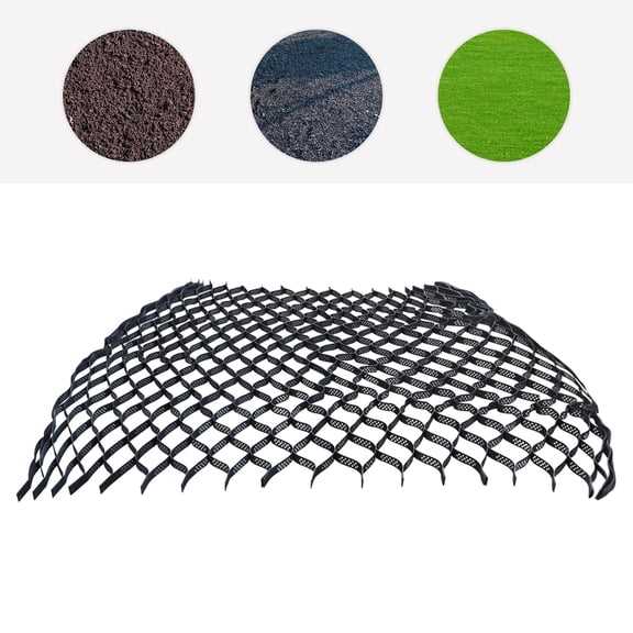 2 inch Thick Gravel Ground Grid 9ft x 17ft Geo Grid Driveway Grid Ground Grid Paver Geocell Grid for Driveways Roads Parking Lots