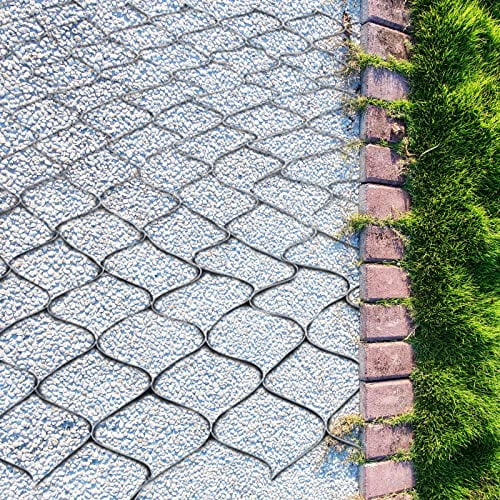 2 inch Thick Gravel Ground Grid 9ft x 17ft Geo Grid Driveway Grid Ground Grid Paver Geocell Grid for Driveways Roads Parking Lots