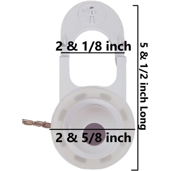 NuFlush 2-Inch Toilet Flapper Replacement Counter-Balanced for 2-Inch Flush Valves by NuFlush